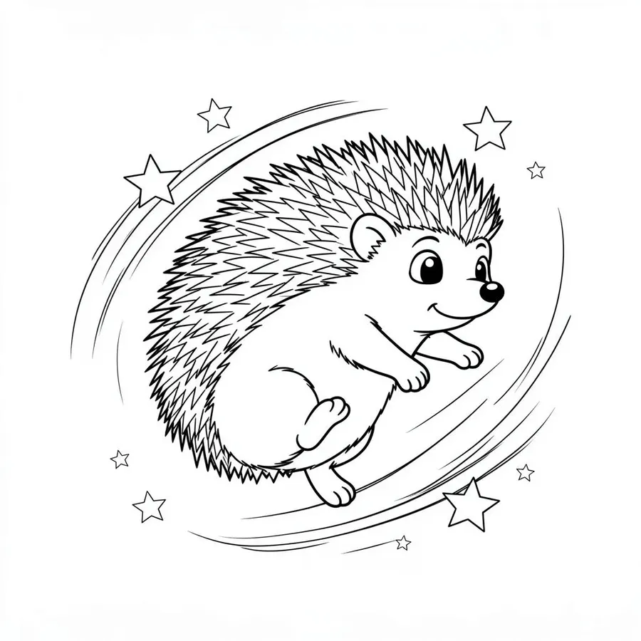 Sonic.exe chasing Tails coloring page — printable PDF